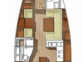 Pronájem jachty v Preveza -Hanse Hanse 400 na Samboatu