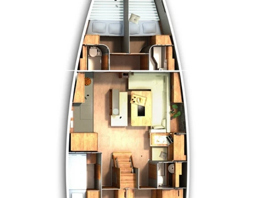 Pronájem lodi Hanse Hanse 505 v Kos na Samboatu