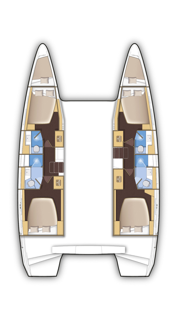 Pronájem lodi Gouvia lákavé ceny Lagoon 42