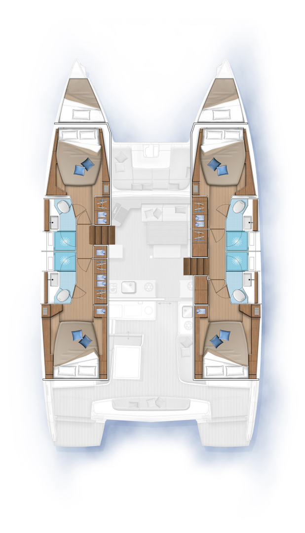 Katamarán k pronájmu v Gouvia za nejlepší cenu