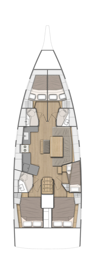 Pronájem lodi Bénéteau Oceanis 46.1 v Gouvia na Samboatu