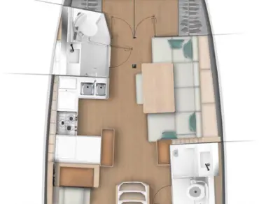 Pronájem lodi Gouvia lákavé ceny Sun Odyssey 440