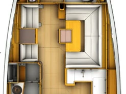 Pronájem Plachetnice Jeanneau s licencí