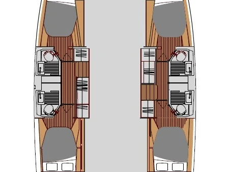 Pronájem Katamarán v Zadar -Fountaine Pajot Astrea 42