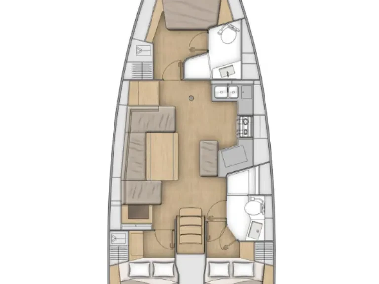Pronájem lodi Bénéteau Oceanis 40.1 v Zadar na Samboatu