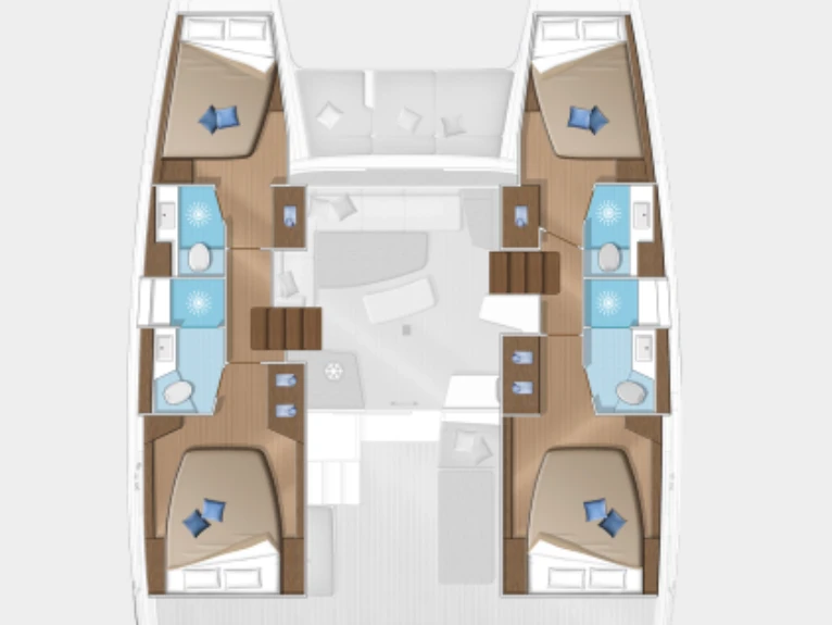 Pronajmout si Lagoon Lagoon 42 v Lavrio