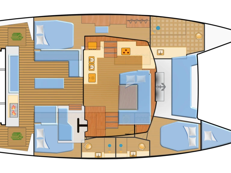 Pronájem lodi Rogoznica lákavé ceny Elba 45