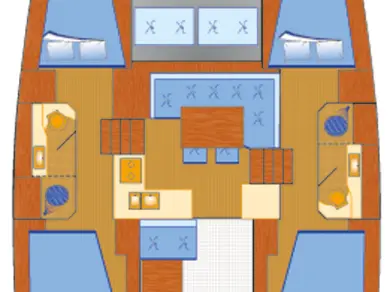 Pronajmout Katamarán se skipperem či ne Lagoon v Rogoznica