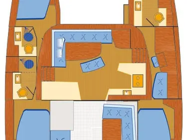 Pronájem jachty v Rogoznica -Lagoon Lagoon 42 na Samboatu