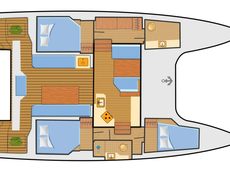 Pronajmout si Nautitech Nautitech 40 v Rogoznica