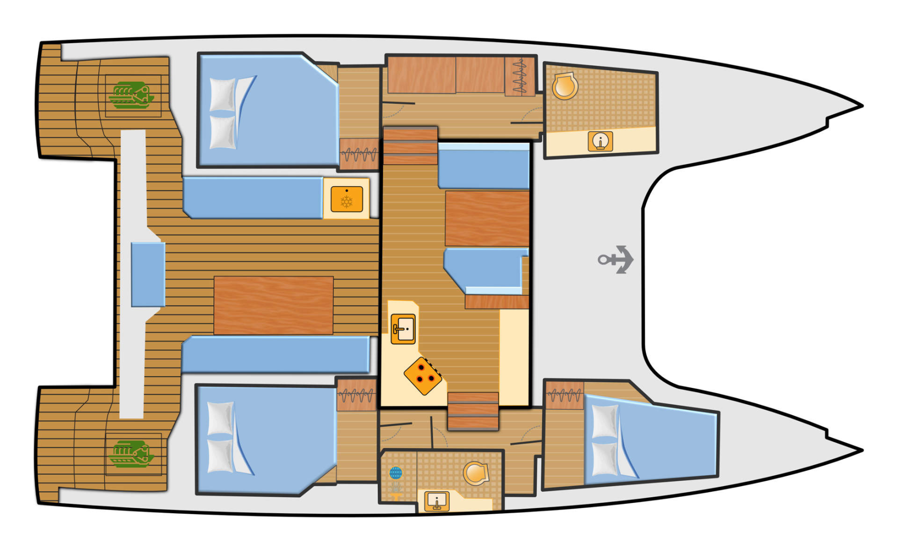 Pronajmout si Nautitech Nautitech 40 v Rogoznica