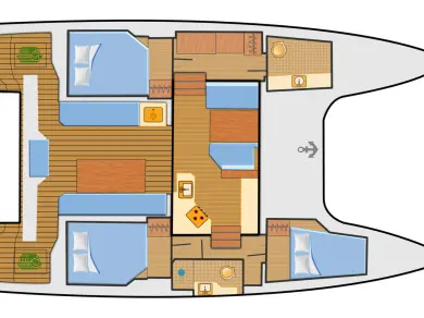 Pronajmout si Nautitech Nautitech 40 v Rogoznica