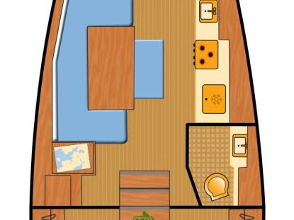 Pronájem lodi Bénéteau Oceanis 37.1 v Biograd Na Moru na Samboatu