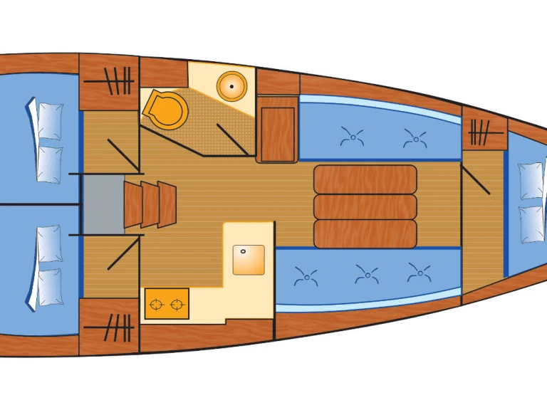 Pronájem lodi Jeanneau Sun Odyssey 349 v Punat na Samboatu