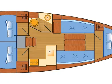 Pronájem lodi Jeanneau Sun Odyssey 349 v Punat na Samboatu