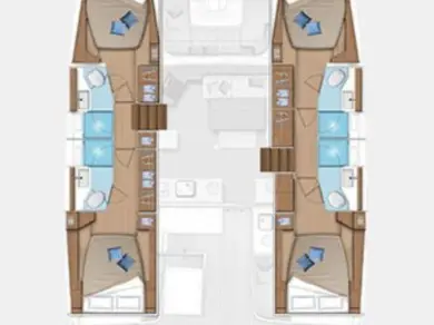Pronájem lodi Lagoon Lagoon 46 v Gouvia na Samboatu