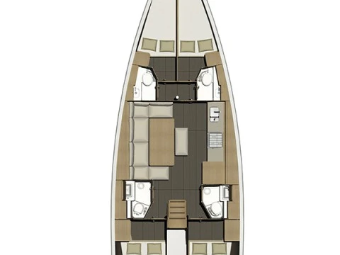 Pronájem lodi Primošten  lákavé ceny Dufour 460 Grand Large