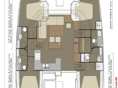 Pronájem Katamarán v Primošten  -Dufour Dufour Catamarans 48 Sail