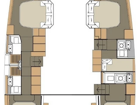 Pronájem Katamarán Dufour s licencí