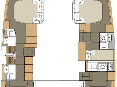 Dufour Dufour Catamarans 48 Sail jednotlivci a charterové společnosti v Primošten 