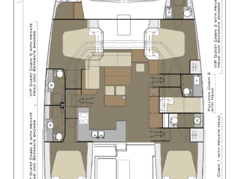 Pronájem Katamarán v Primošten  -Dufour Dufour Catamarans 48 Sail