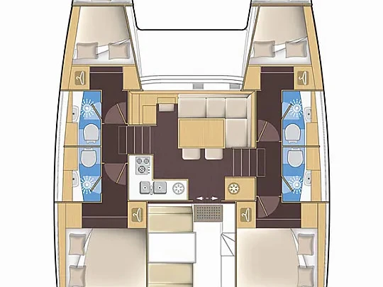Lagoon Lagoon 39 jednotlivci a charterové společnosti v Punat