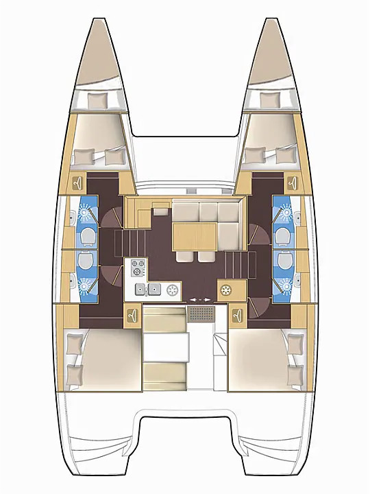 Lagoon Lagoon 39 jednotlivci a charterové společnosti v Punat