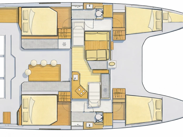 Pronajmout si Nautitech Nautitech 40 v Punat