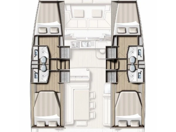 Pronajmout Katamarán se skipperem či ne Bali v Rogoznica