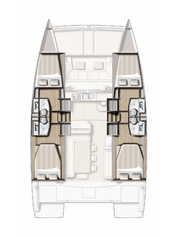 Pronajmout Katamarán se skipperem či ne Bali v Rogoznica