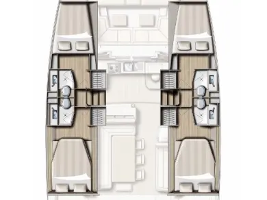 Pronajmout Katamarán se skipperem či ne Bali v Rogoznica