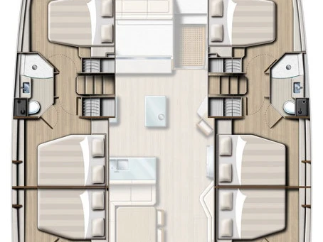 Pronájem lodi Bali Bali 5.4 v Rogoznica na Samboatu