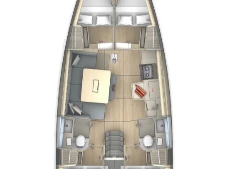 Dufour Dufour 41 jednotlivci a charterové společnosti v Primošten 