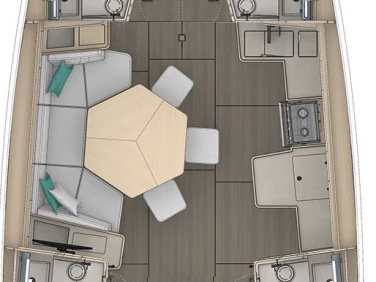 Pronájem Plachetnice v Primošten  -Dufour Dufour 44