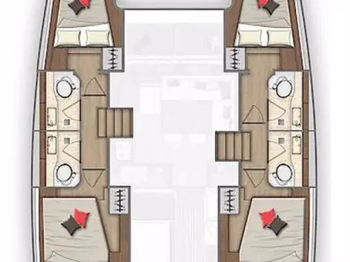 Pronajmout Katamarán se skipperem či ne Lagoon v Sukošan