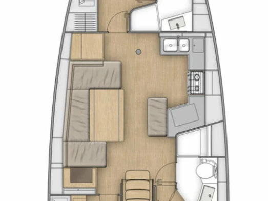Pronájem jachty v Pomer -Bénéteau Oceanis 40.1 na Samboatu