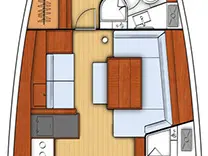 Pronajmout si Bénéteau Oceanis 45 v Trogir