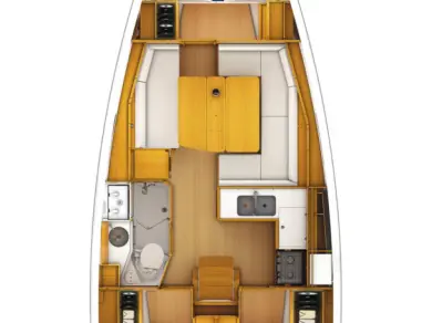 Jeanneau Sun Odyssey 389 jednotlivci a charterové společnosti v Mali Lošinj