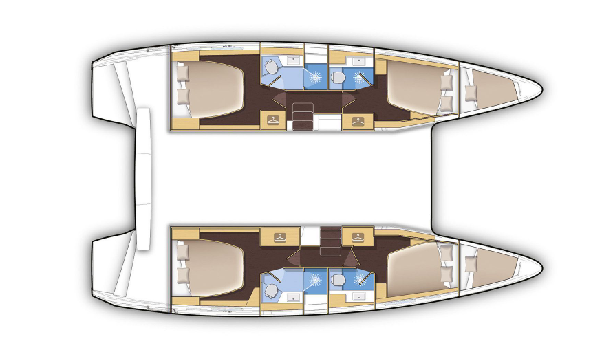 Pronajmout si Lagoon Lagoon 42 v Alimos
