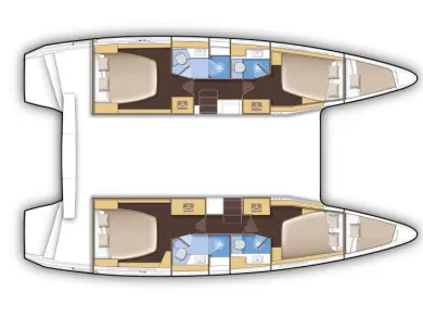 Pronajmout si Lagoon Lagoon 42 v Alimos
