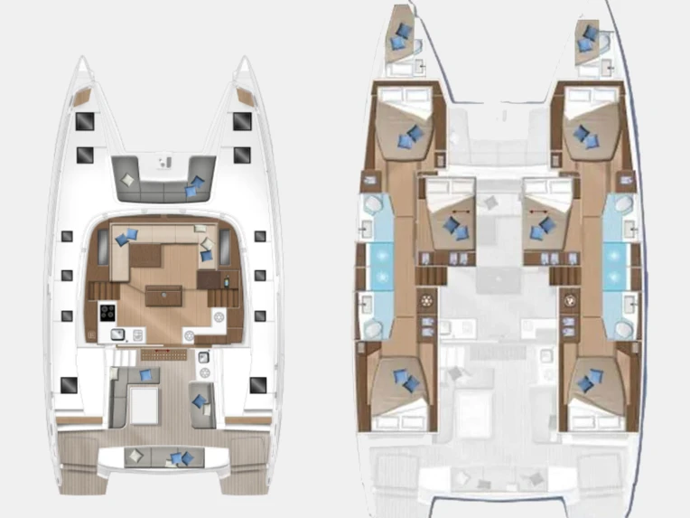 Pronájem lodi Lagoon Lagoon 50 v Alimos na Samboatu