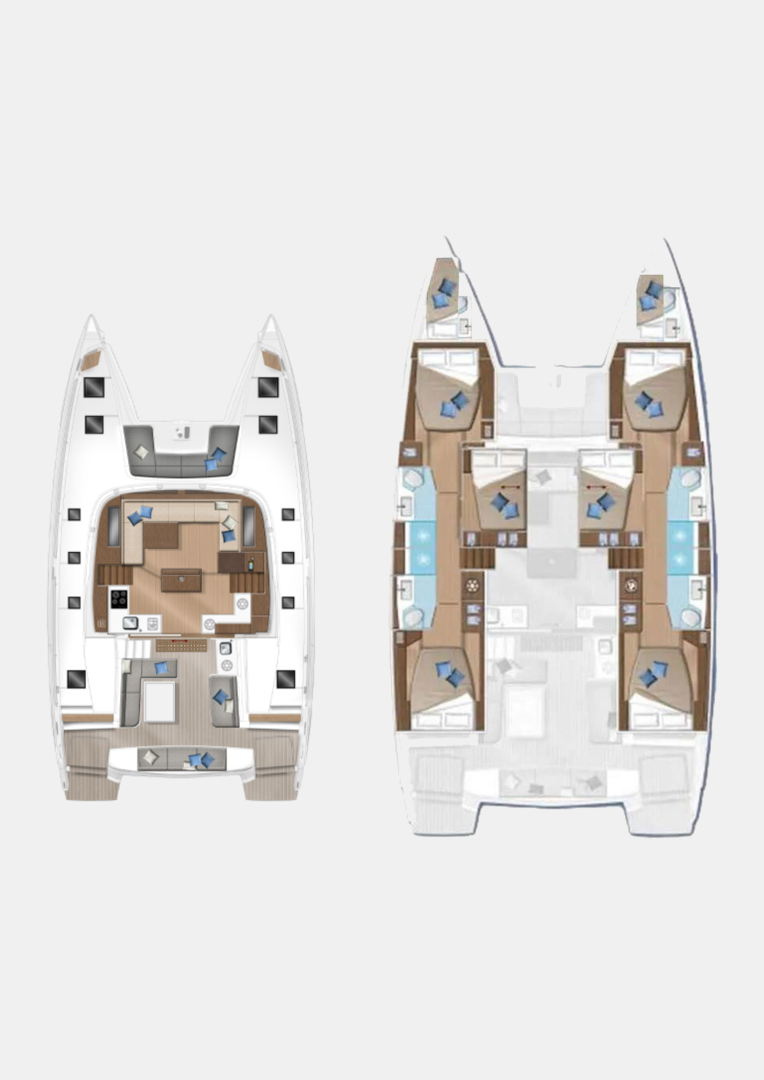 Pronájem lodi Lagoon Lagoon 50 v Alimos na Samboatu