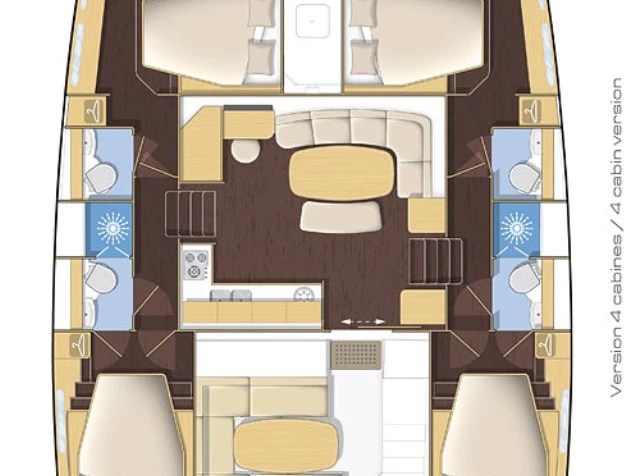 Pronájem lodi Lagoon Lagoon 421 v Turgutreis na Samboatu