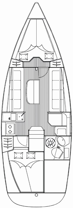 Pronájem Plachetnice Bavaria s licencí