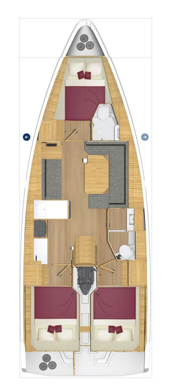Pronájem jachty v Punat -Bavaria Bavaria C38 na Samboatu