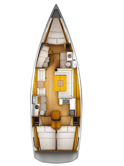 Pronájem Plachetnice v Punat -Jeanneau Sun Odyssey 449