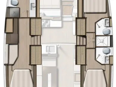 Pronájem jachty v Šibenik  -Bali Bali 4.2 na Samboatu