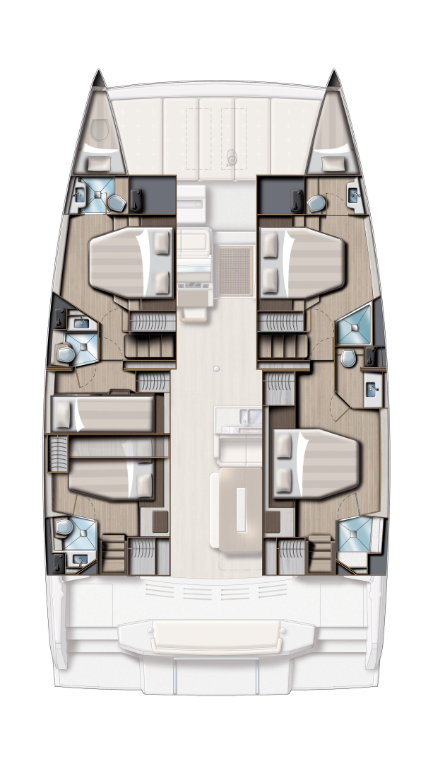 Pronájem Katamarán Bali s licencí