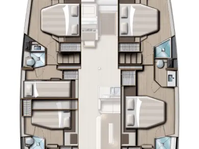 Pronájem Katamarán Bali s licencí