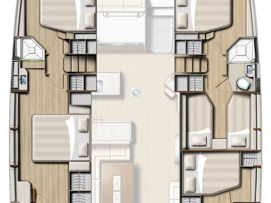 Pronájem Katamarán Bali s licencí